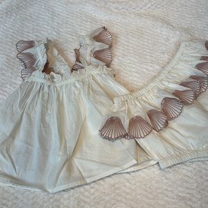 Stella McCartney Nena Top Bloomer Set, NWT, 12 mos